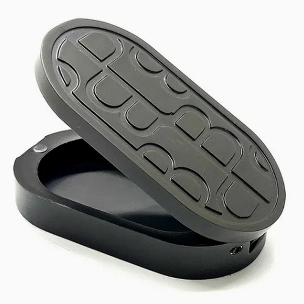 BT042921 Branded Magnetic Refill Zinc Alloy Solid Perfume Case Printed Tin Box