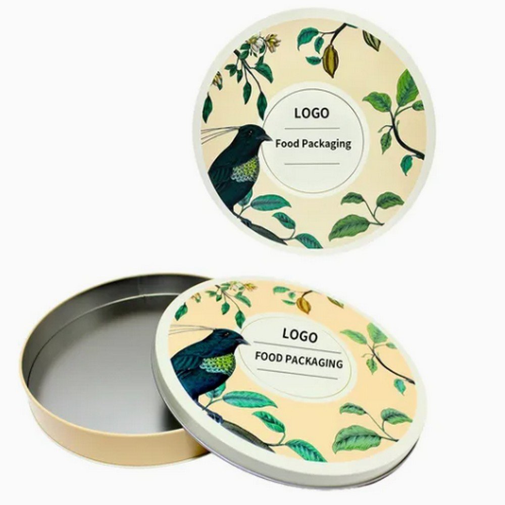 BT08221 Tin Can Seller Customized Design Tinplate Packaging Empty Round Metal Box Leak Proof Large Tin Can for Canning Food Tin Can/Tin Wholesale Tin Can Food Packaging