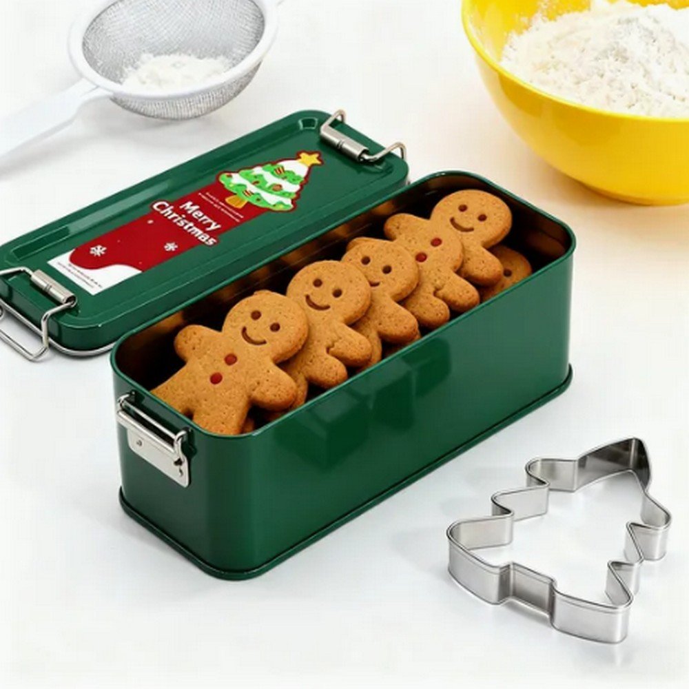 BT1057 Fast Delivery in Stock Customized Wholesale Food-Grade Lockable Empty Tiramisu Tins with Lockable Lids Suitable for Cakes Candies Desserts and Tins