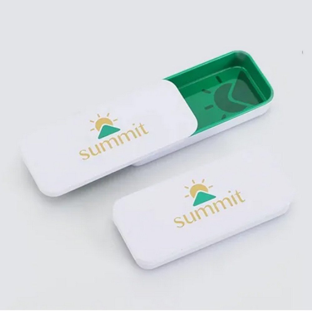 BTP103131 Custom Print Sliding Tin Box Small Rectangle Aluminium Tin Box for Mint Candy