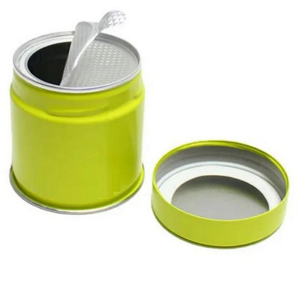 BTM1912 Custom Airtight 30g 80g 100g Matcha Tea Metal Storage Empty Tin Can